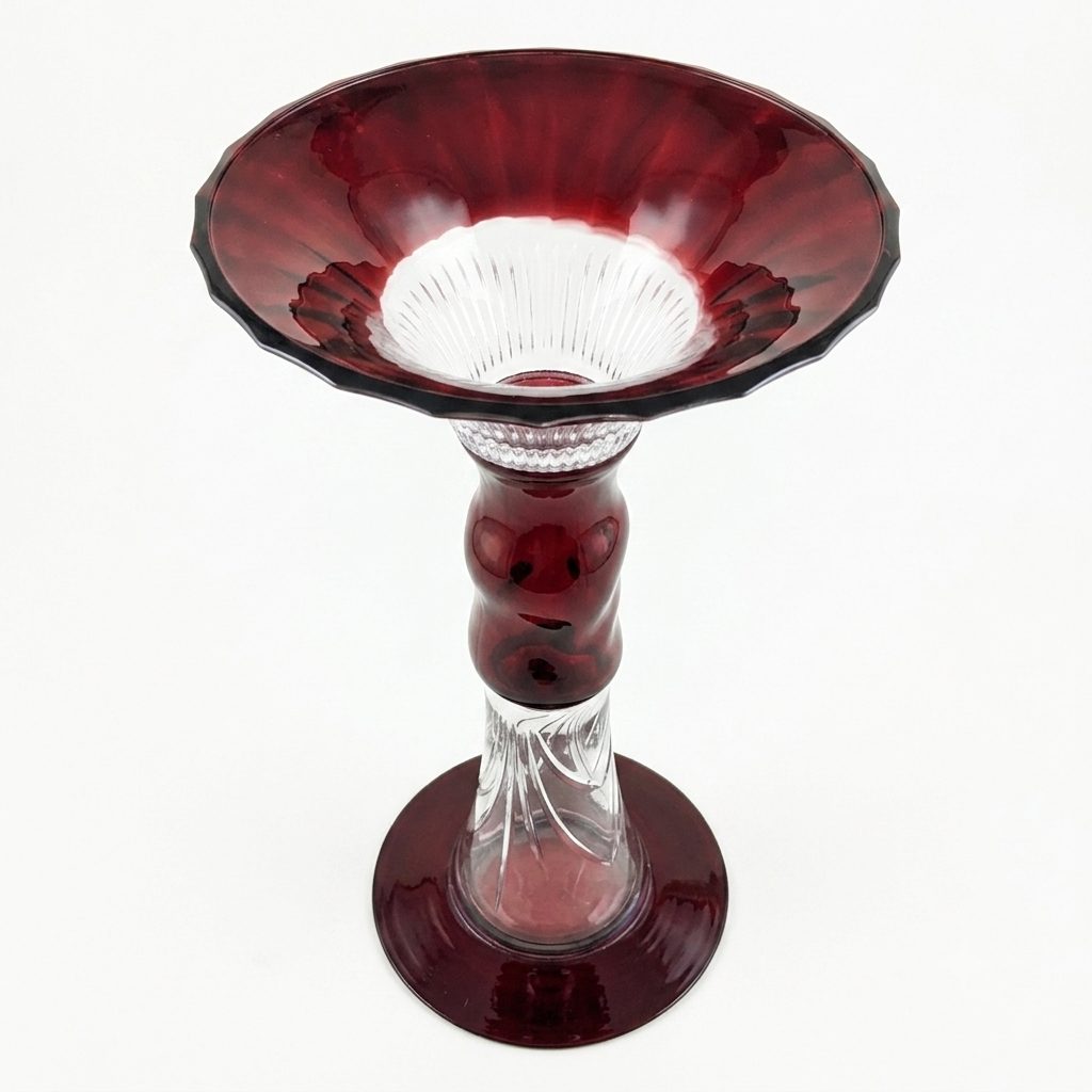 Red Birdbath