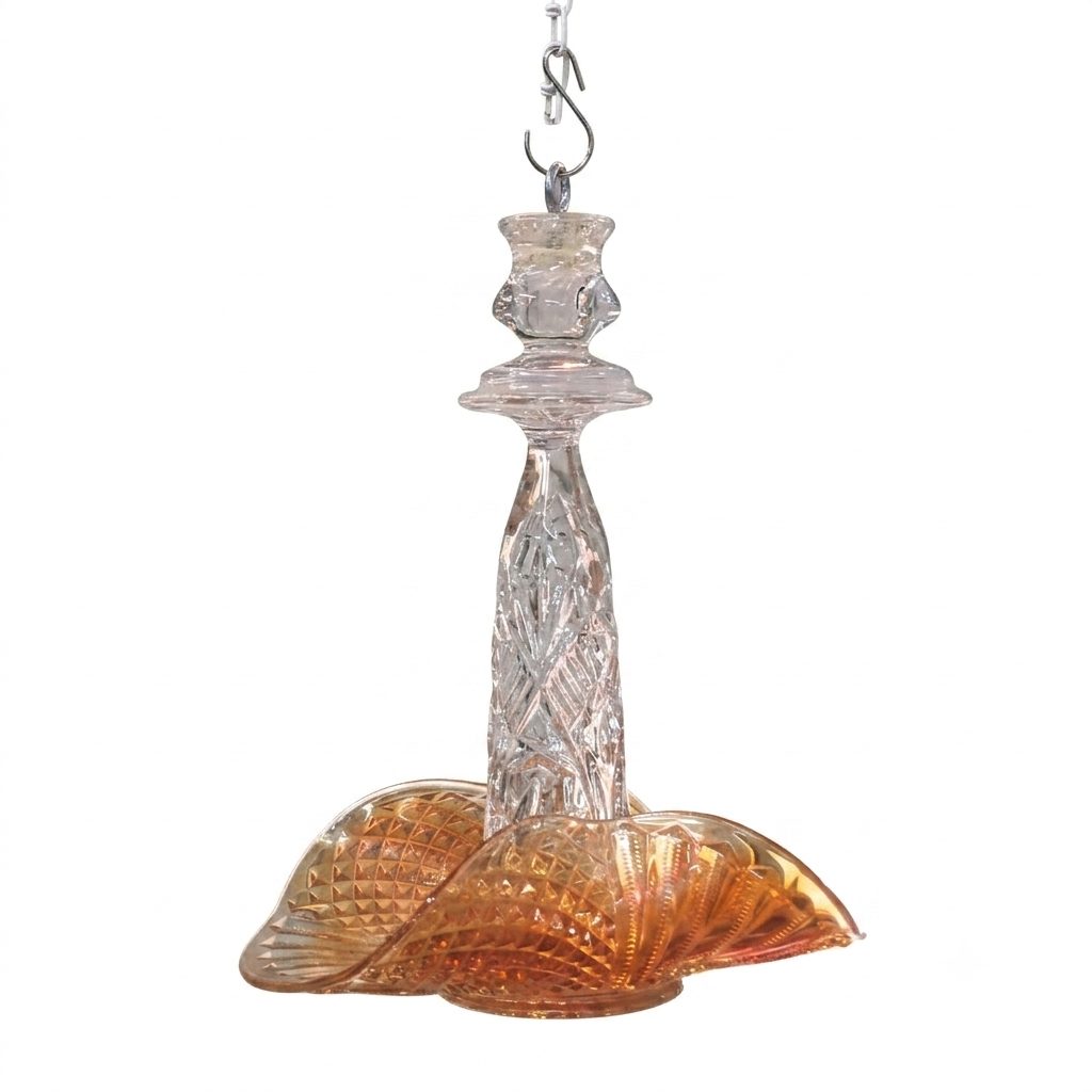 Gold Bird Feeder