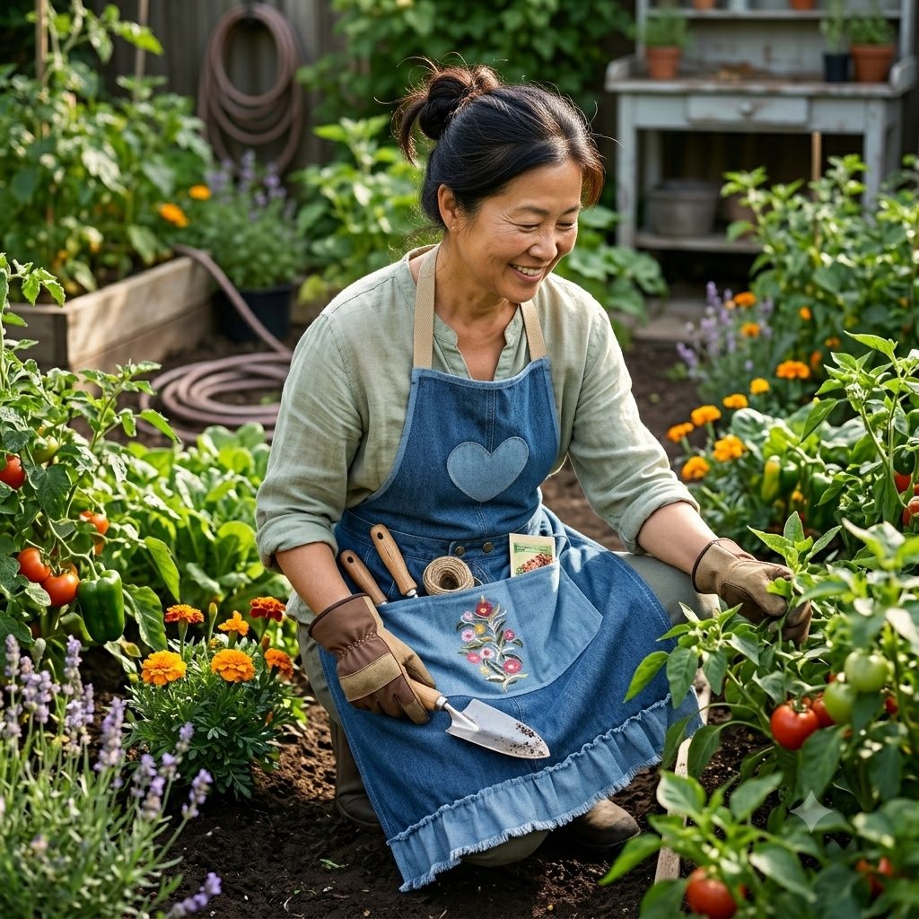 Denim Apron