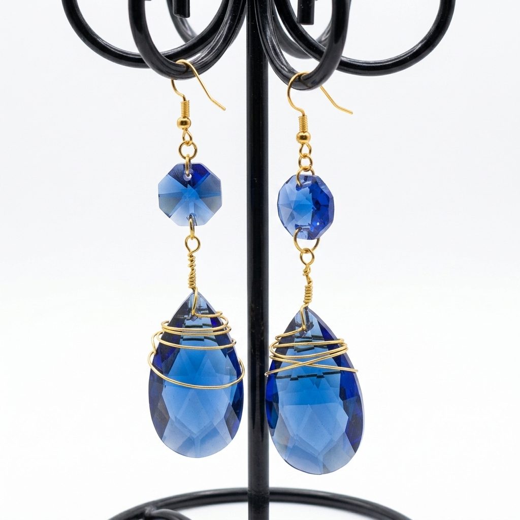 Cobalt Earrings