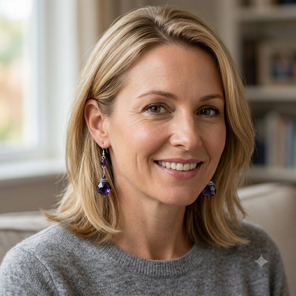 Amethyst Earrings