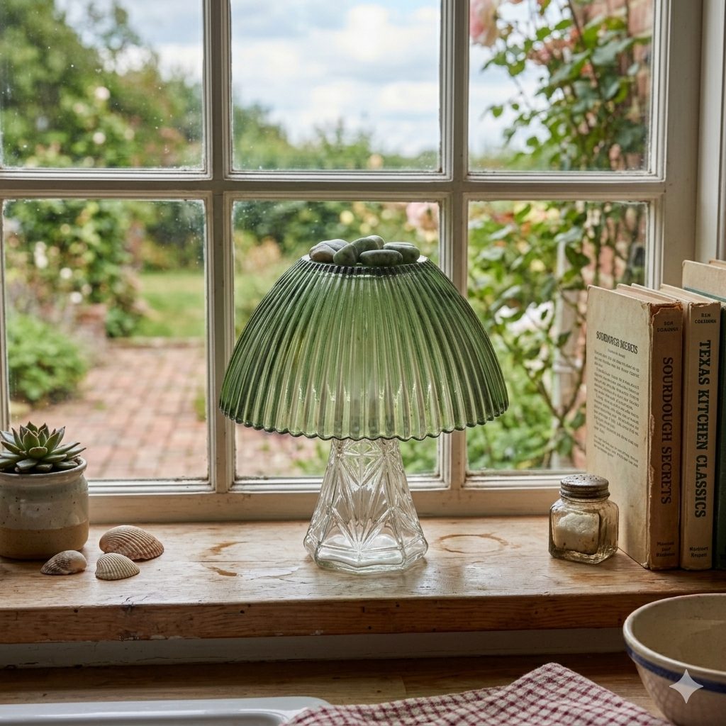 Green Windowsill Mushroom