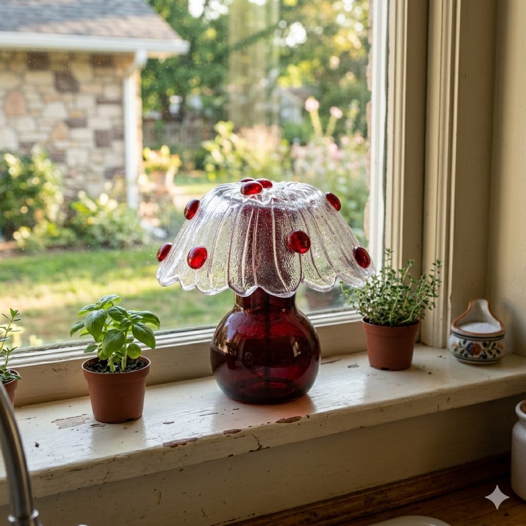 Red Windowsill Mushroom
