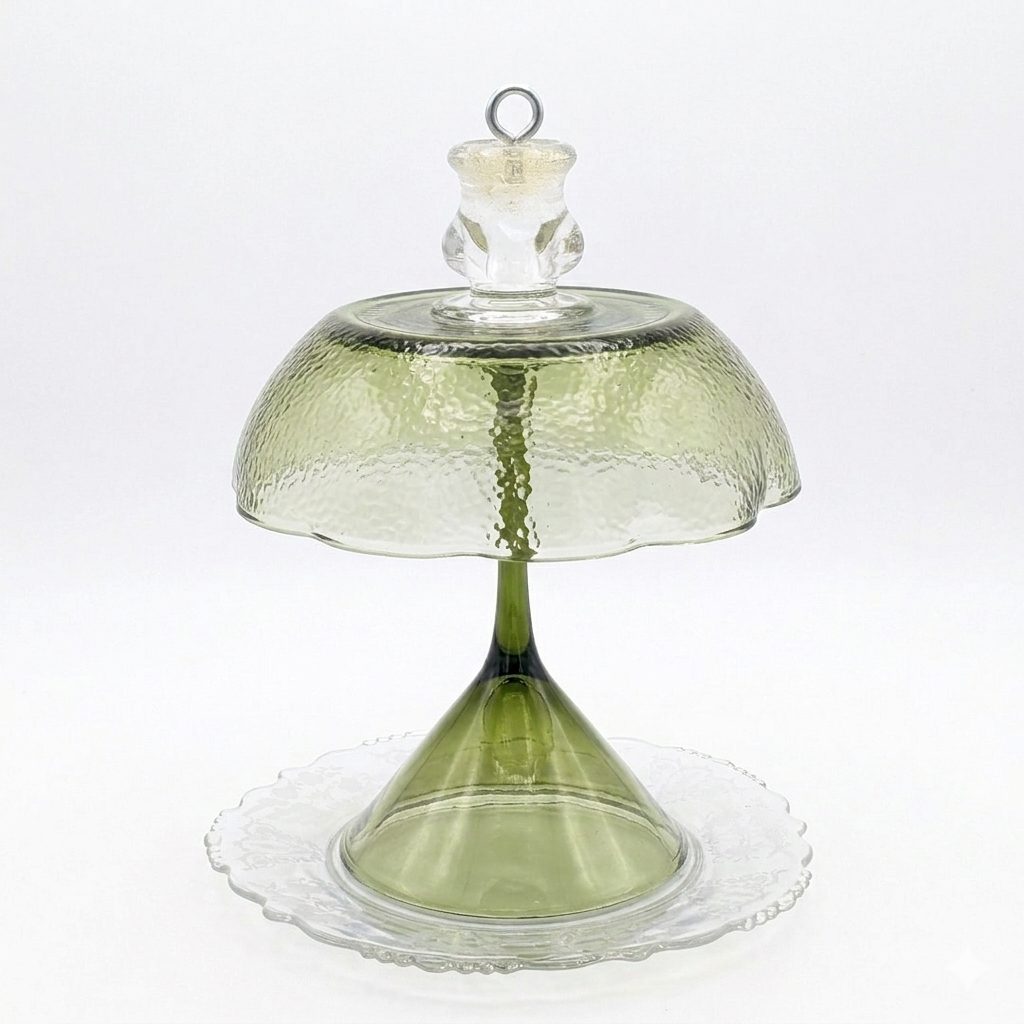 Green Bird Feeder