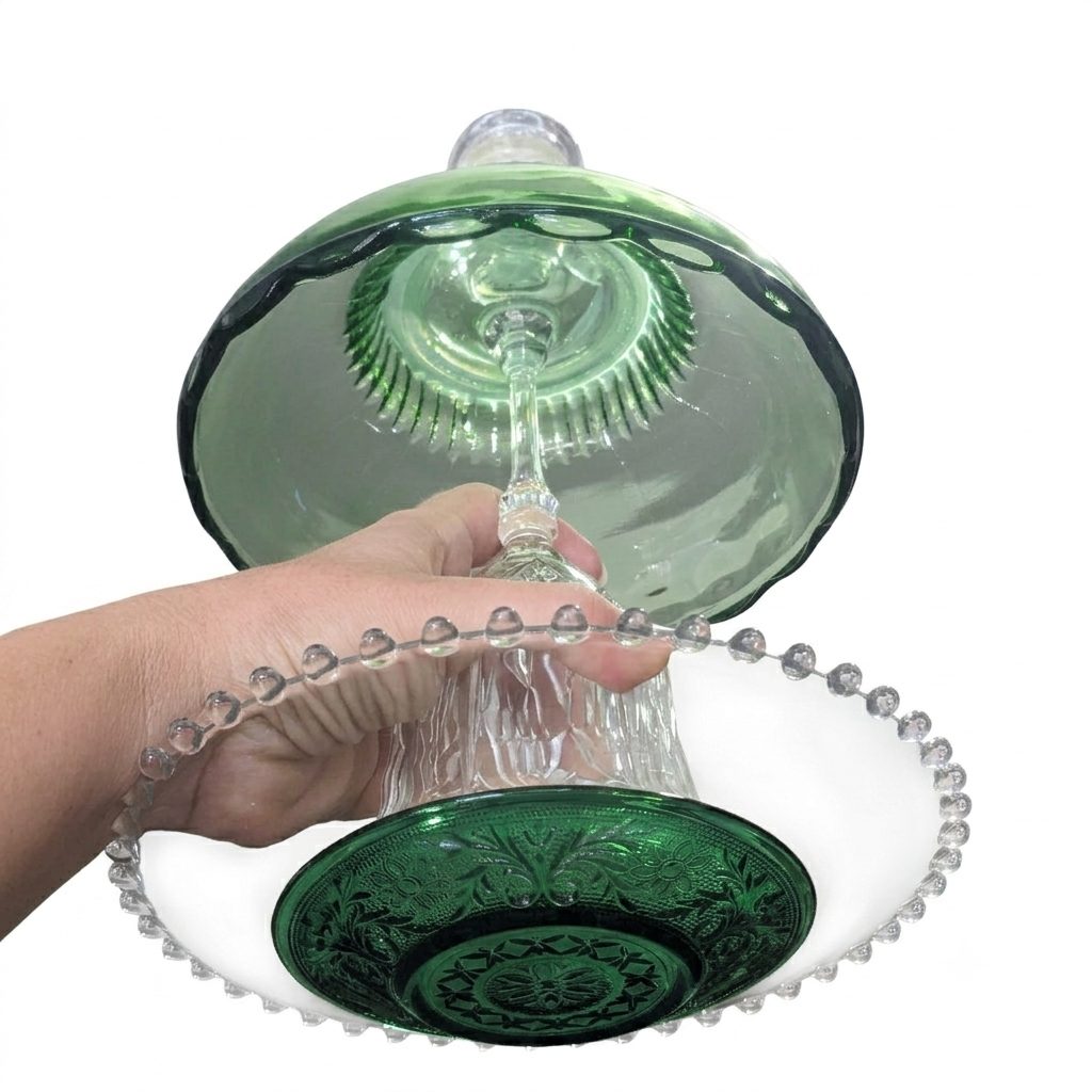 Green Bird Feeder