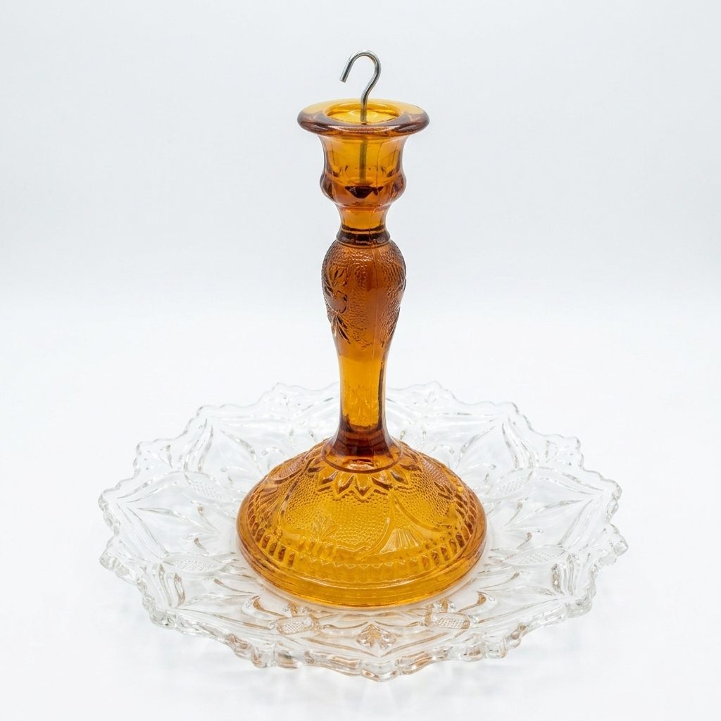 Amber Bird Feeder