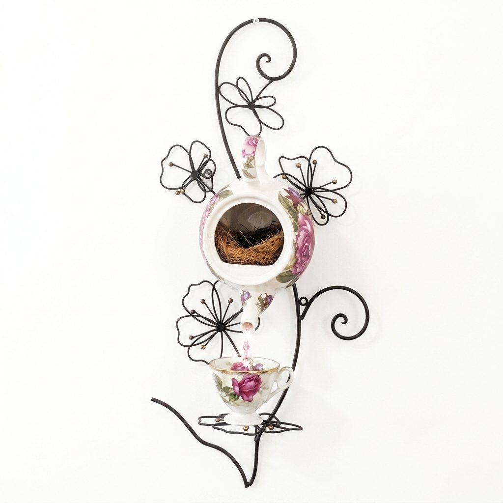 Floral Birdhouse