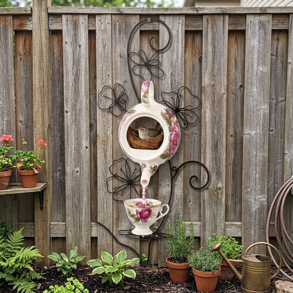 Floral Birdhouse