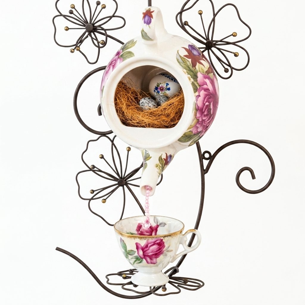 Floral Birdhouse