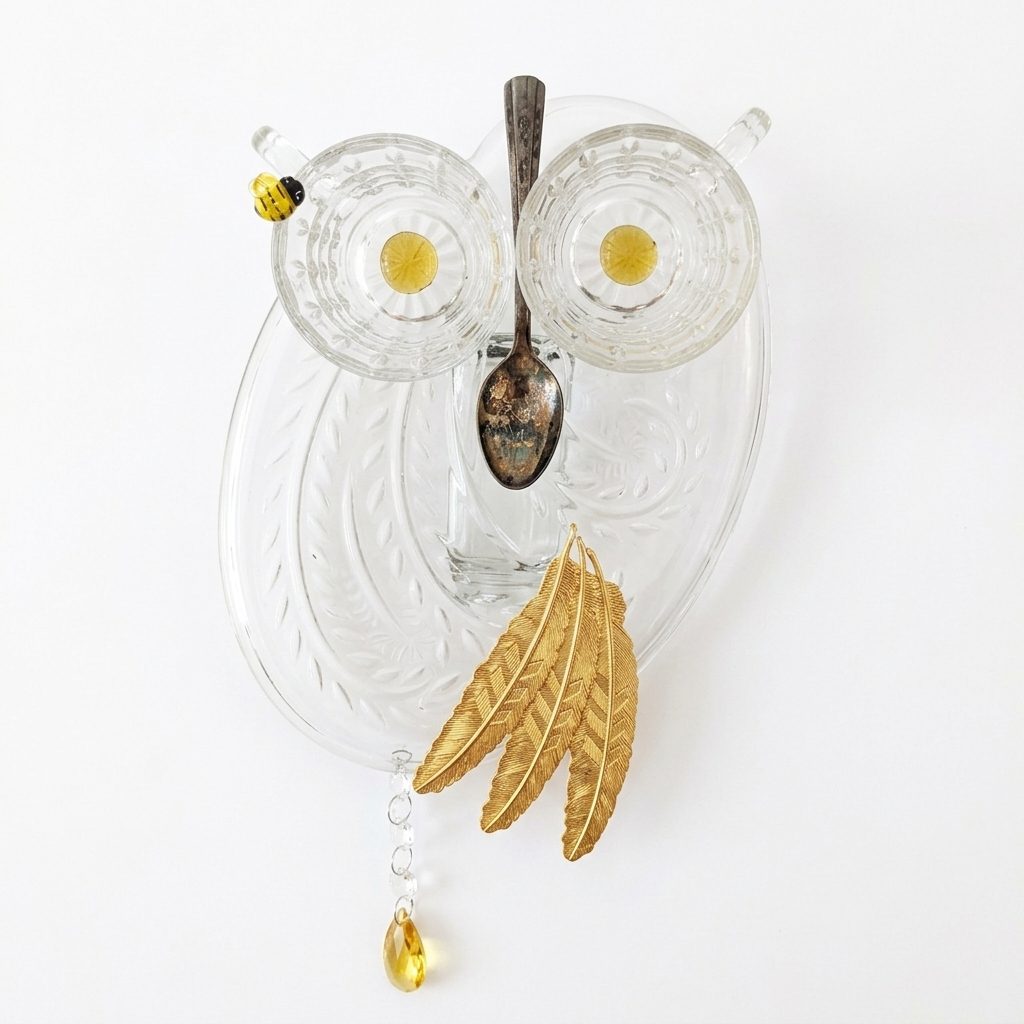 Bee Gold Owl
